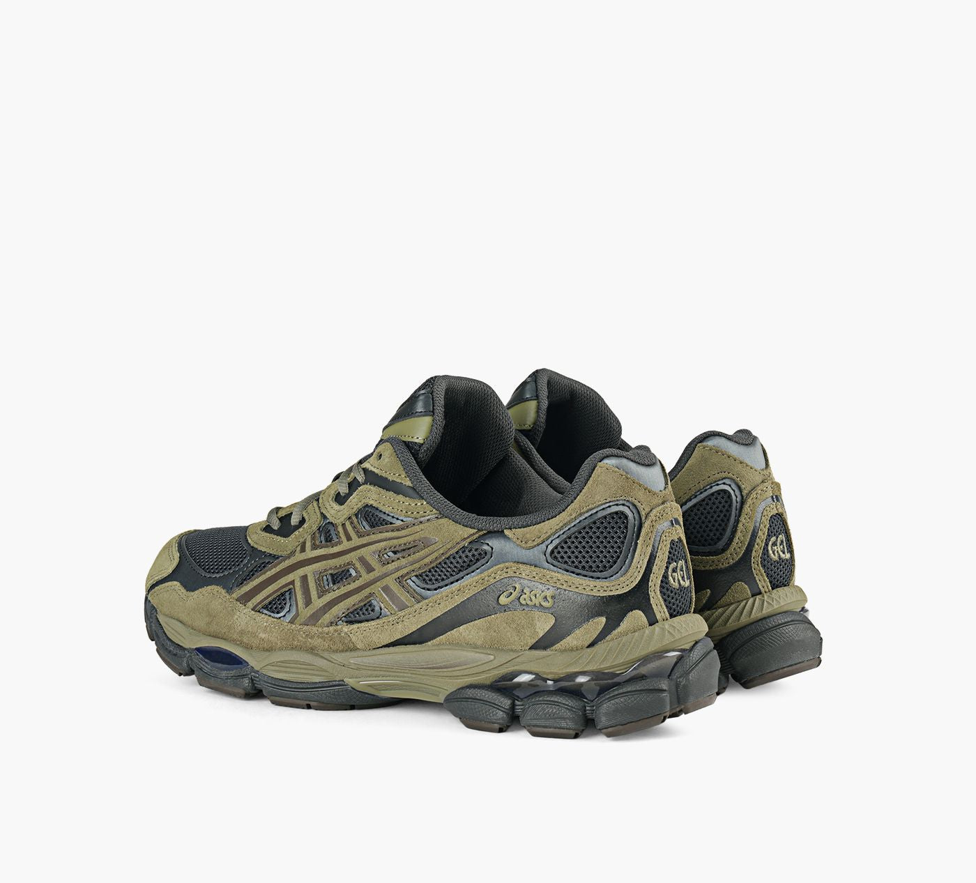 ASICS GELNYC in GREEN view 3