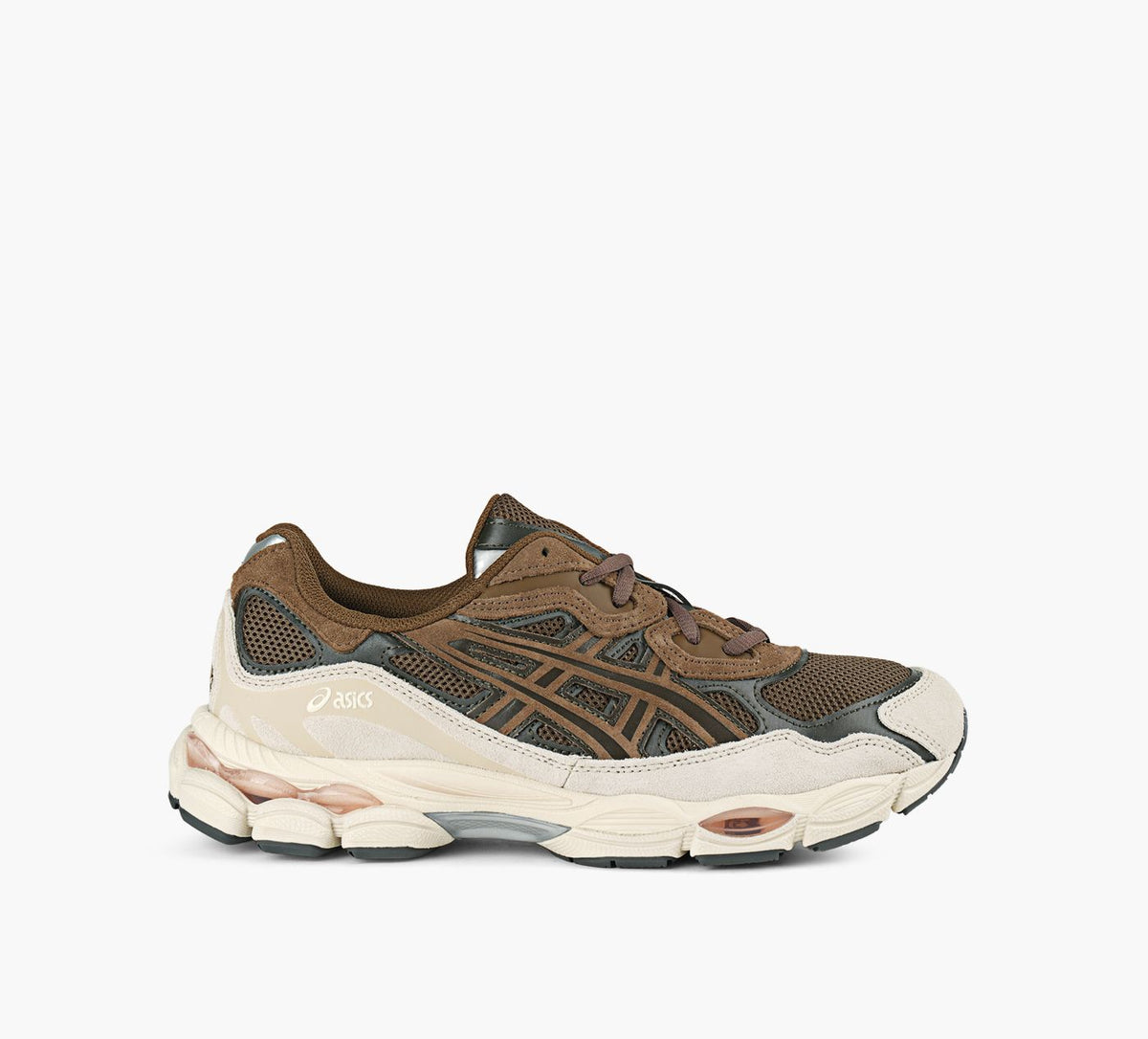 ASICS GELNYC in BROWN