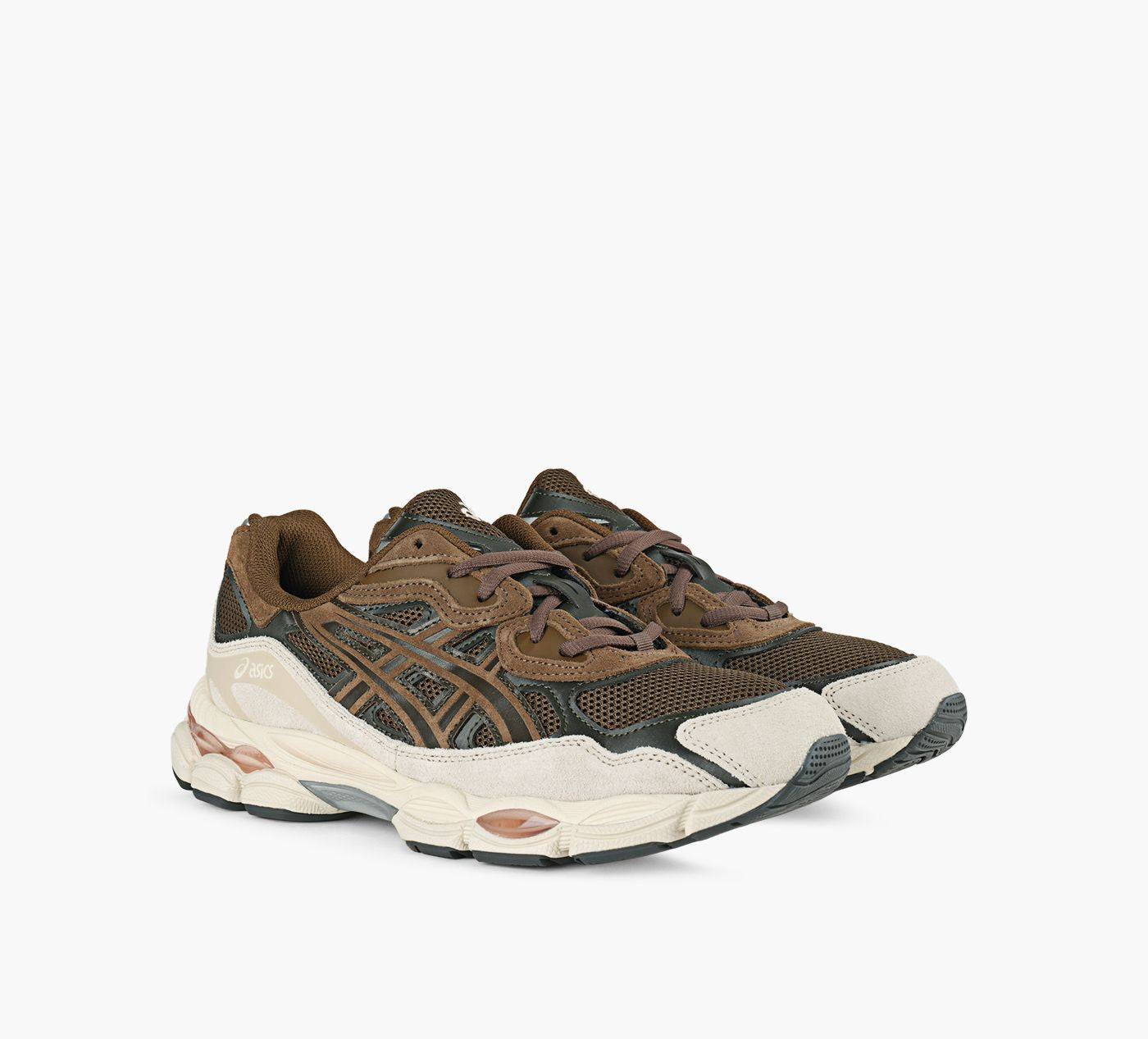ASICS GELNYC in BROWN view 2