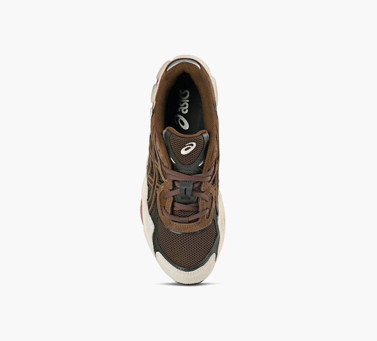 ASICS GELNYC en BRUN vue 1c
