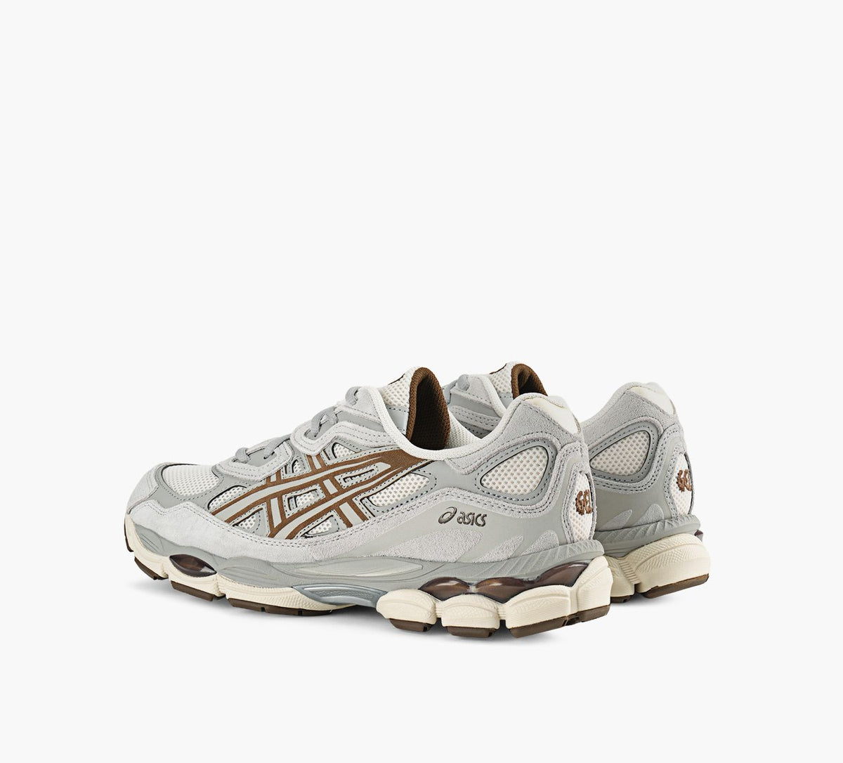 ASICS GELNYC en GRIS vue 3