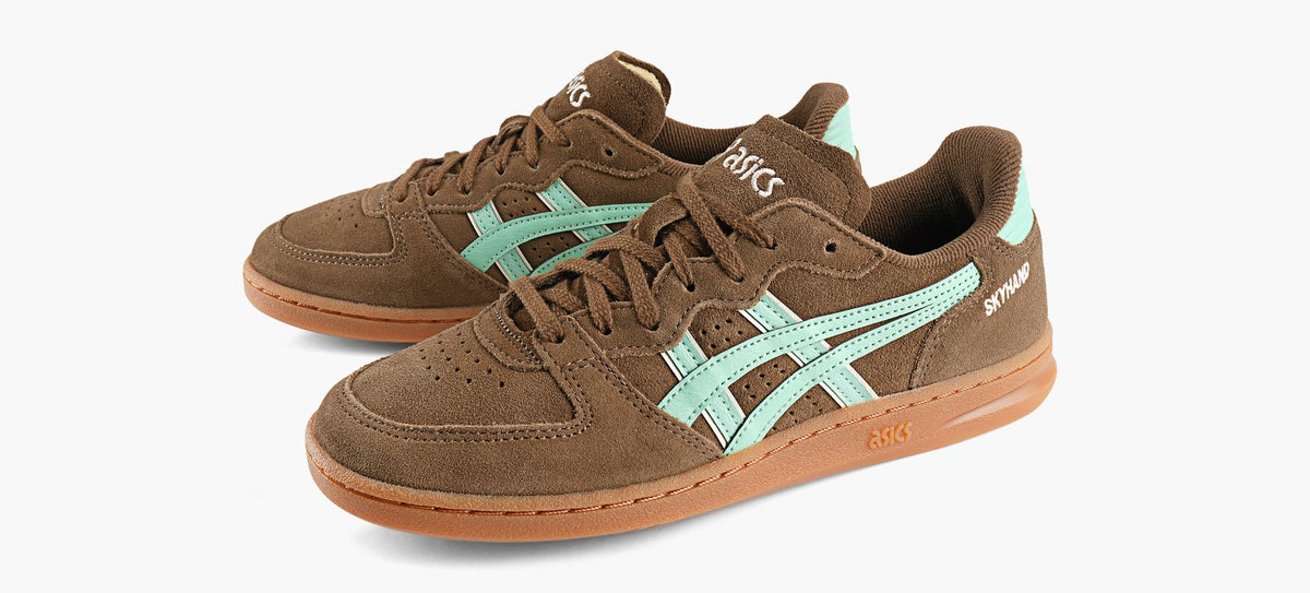 ASICS SKYHANDOG en BRUN vue 4