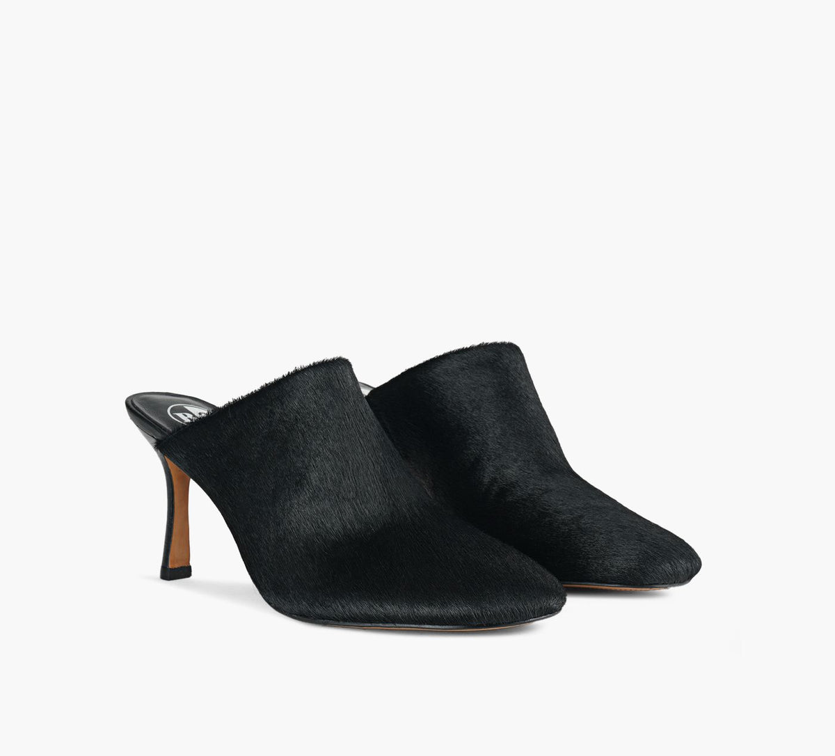 B2 COPENHAGENMULEHEEL in BLACK view 2