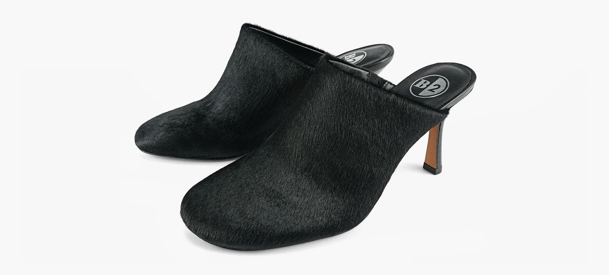 B2 COPENHAGENMULEHEEL in BLACK view 4