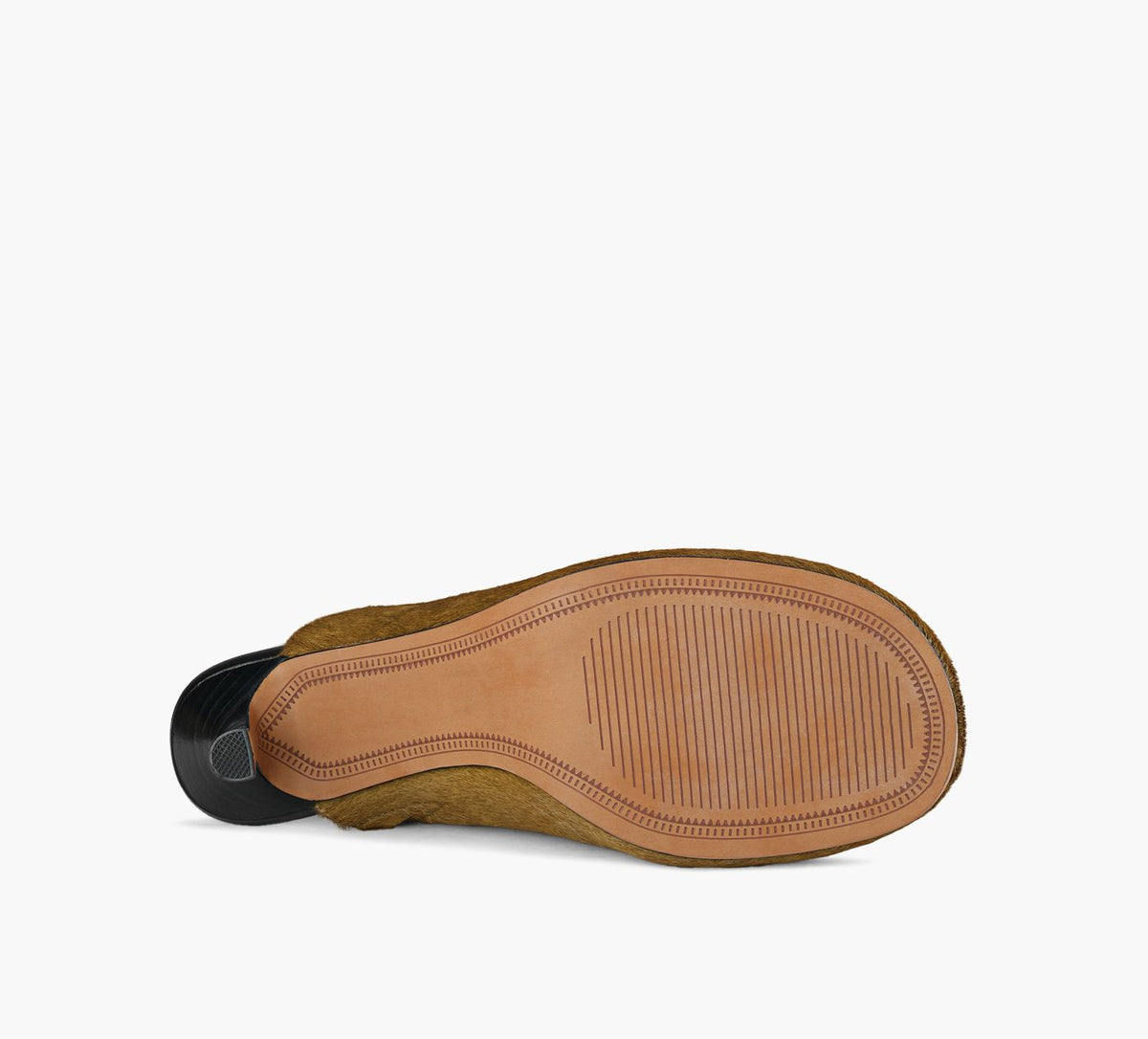 B2 COPENHAGENMULEHEEL in KHAKI view 6