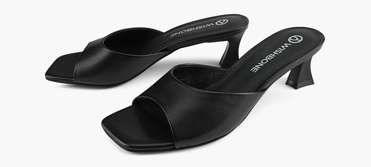 WISHBONE ODESSAHEEL in BLACK view 4