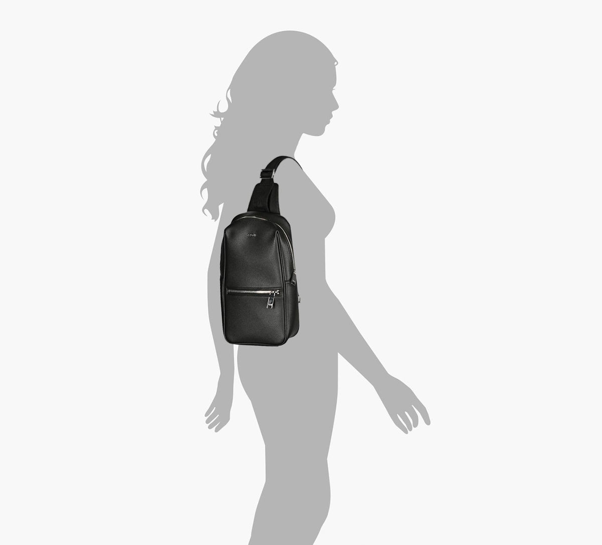 BOSS DAXTERMONOSTRAP en NOIR vue 1c