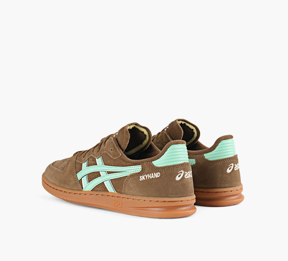 ASICS SKYHANDOG in BROWN view 3
