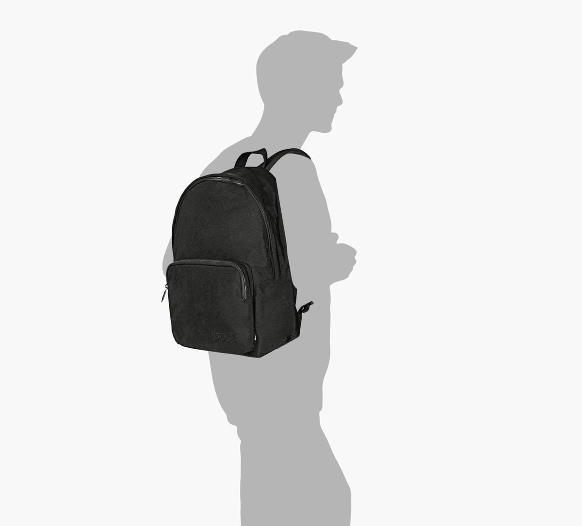 BOSS CATCH0BACKPACK in BLACK view 1c