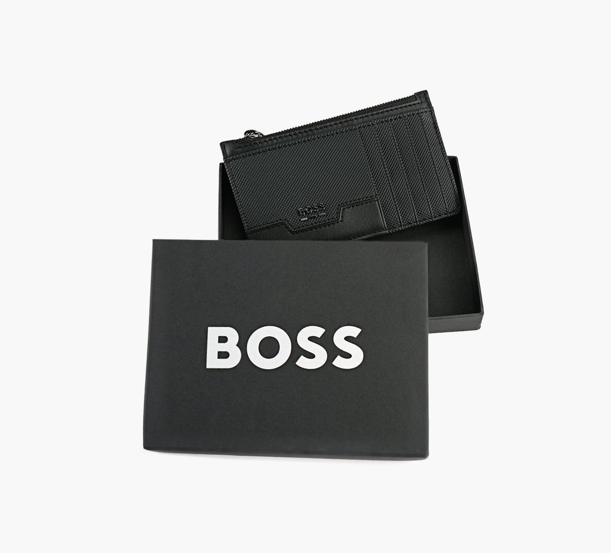 BOSS PORTECARTESCULLEN10CC en NOIR vue 4