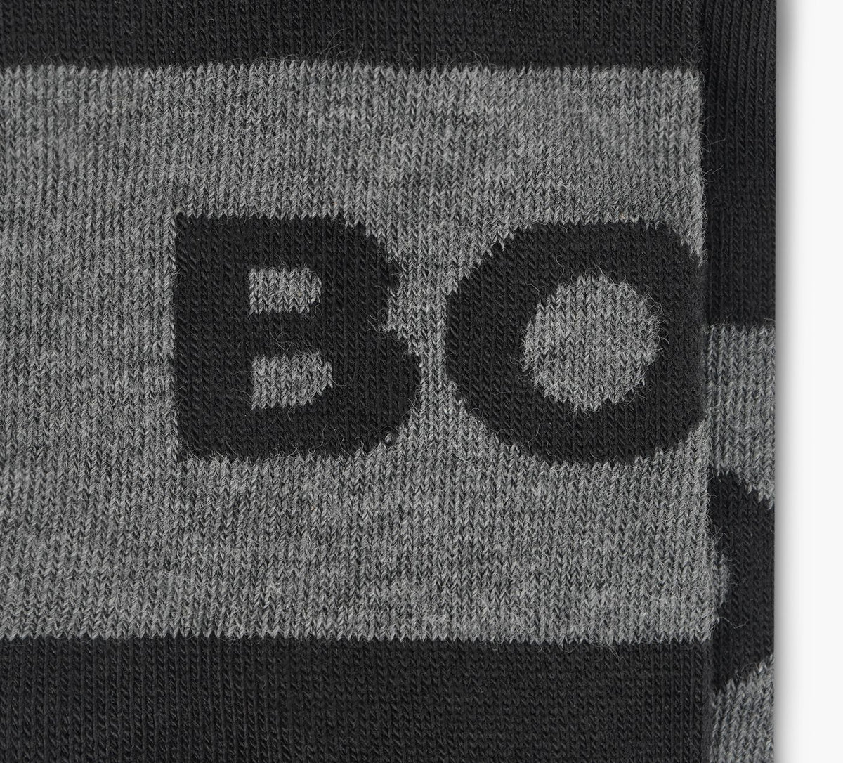 BOSS 3PACKANKLELENGTHLOGOSOCKS in BLACK view 2