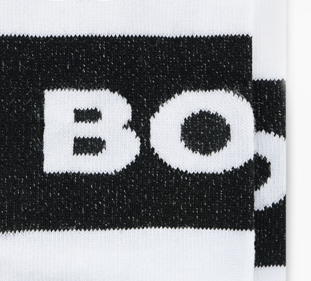 BOSS 3PACKANKLELENGTHLOGOSOCKS in WHITE view 2