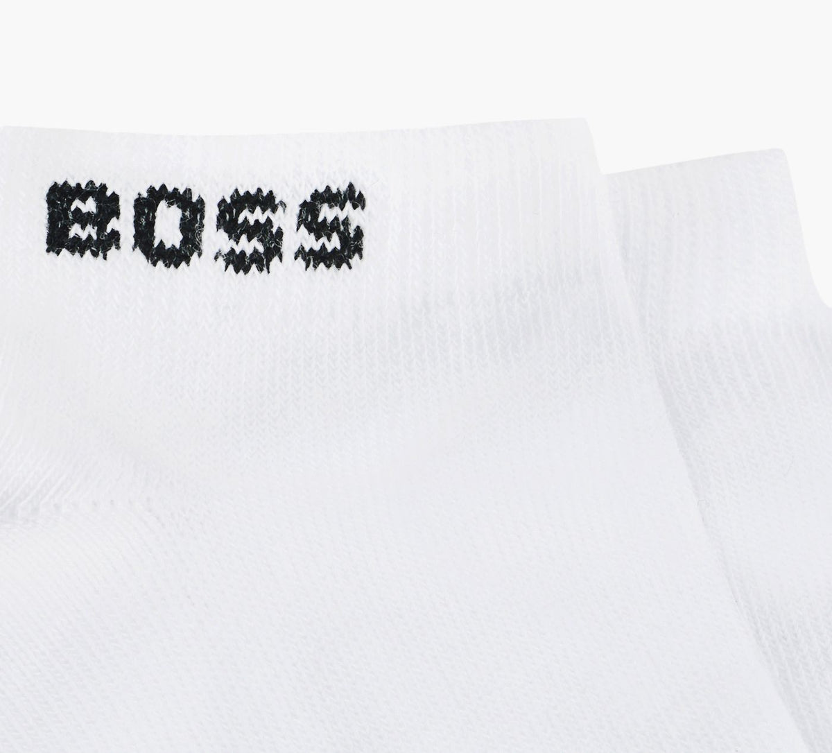 BOSS 3PACKANKLELENGTHLOGOSOCKS in WHITE view 3