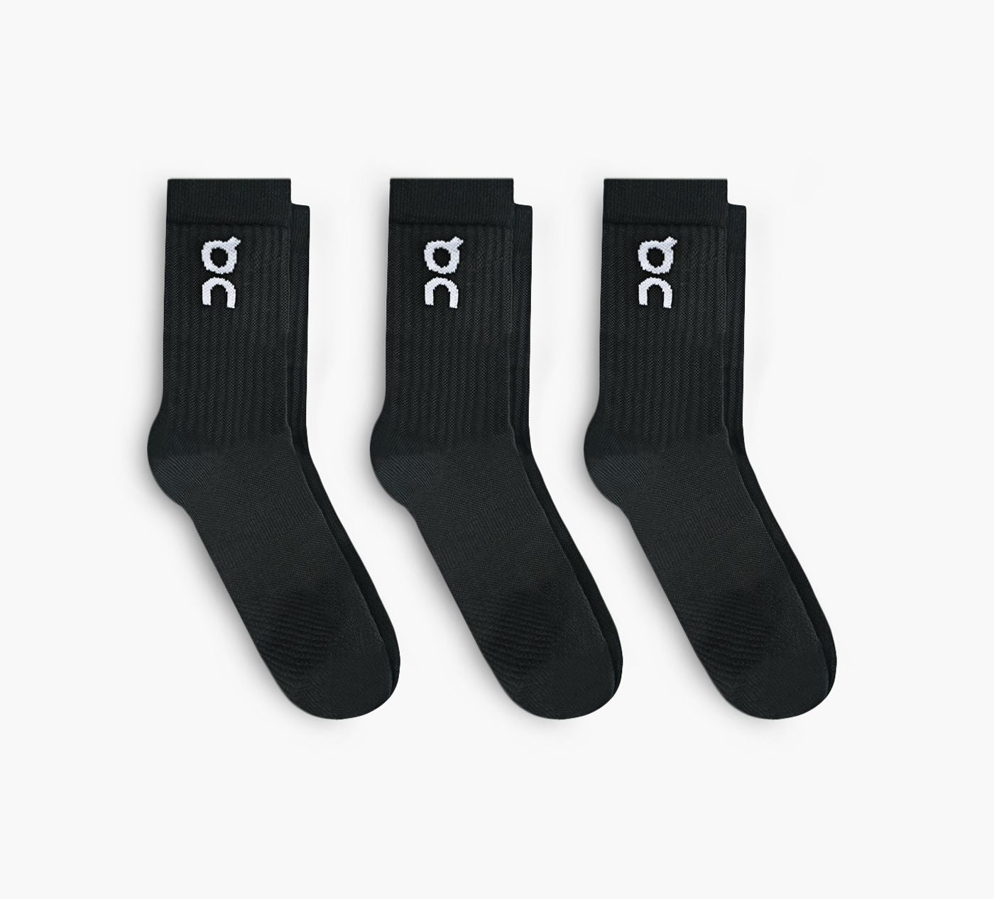 ON LOGOSOCKHIGH3P in BLACK
