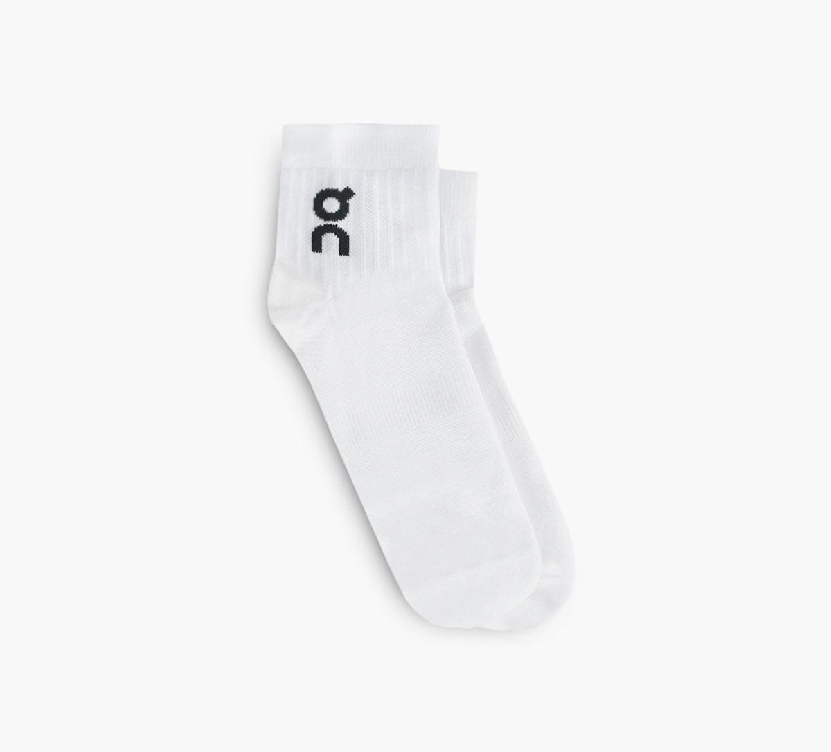 ON LOGOSOCKMID3P in WHITE