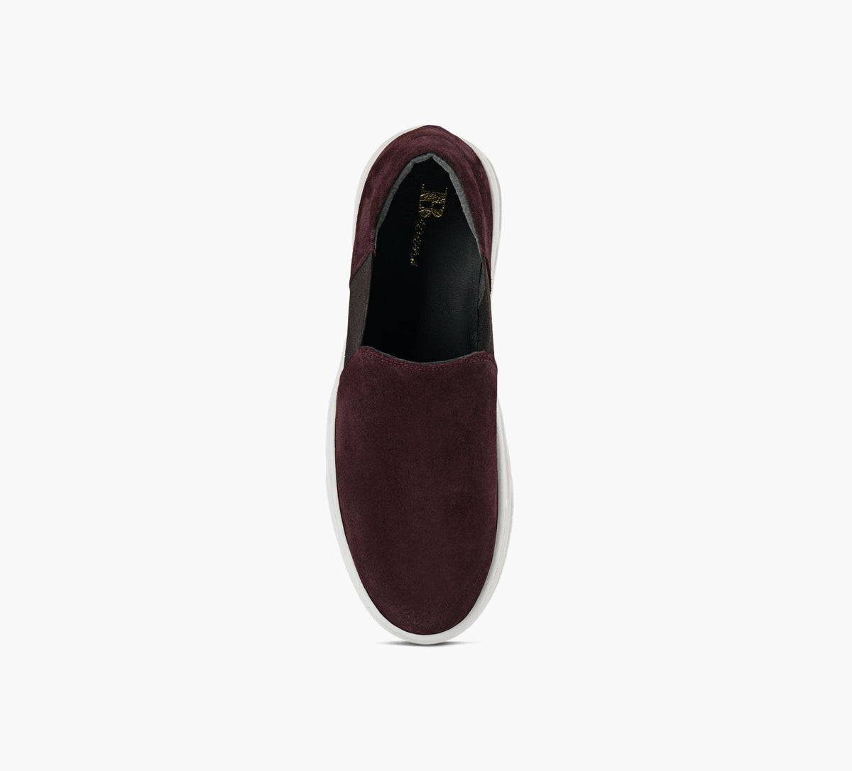 BROWNS RUSSETSNEAKER in BURGUNDY view 1c