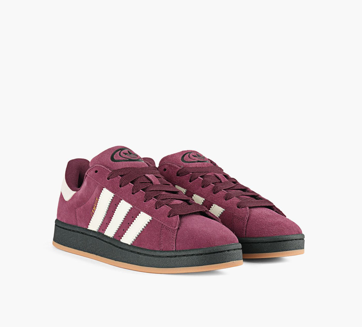 ADIDAS CAMPUS00s in BURGUNDY view 2