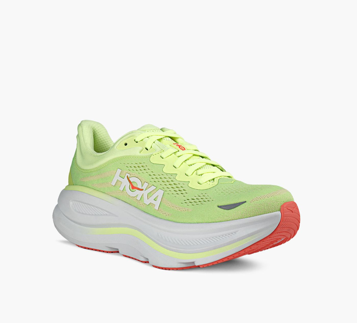 HOKA BONDI9 in YELLOW view 2