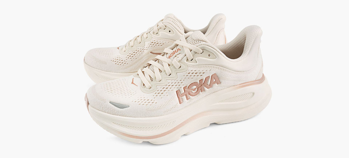 HOKA BONDI9 in BEIGE view 4