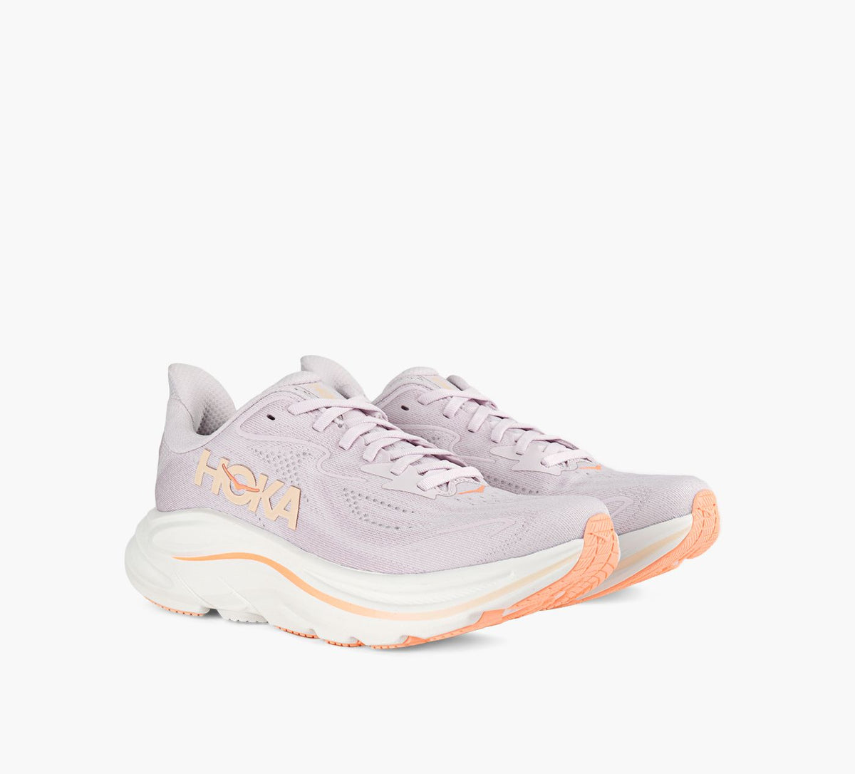 HOKA CLIFTON10 en ROSE PALE vue 2