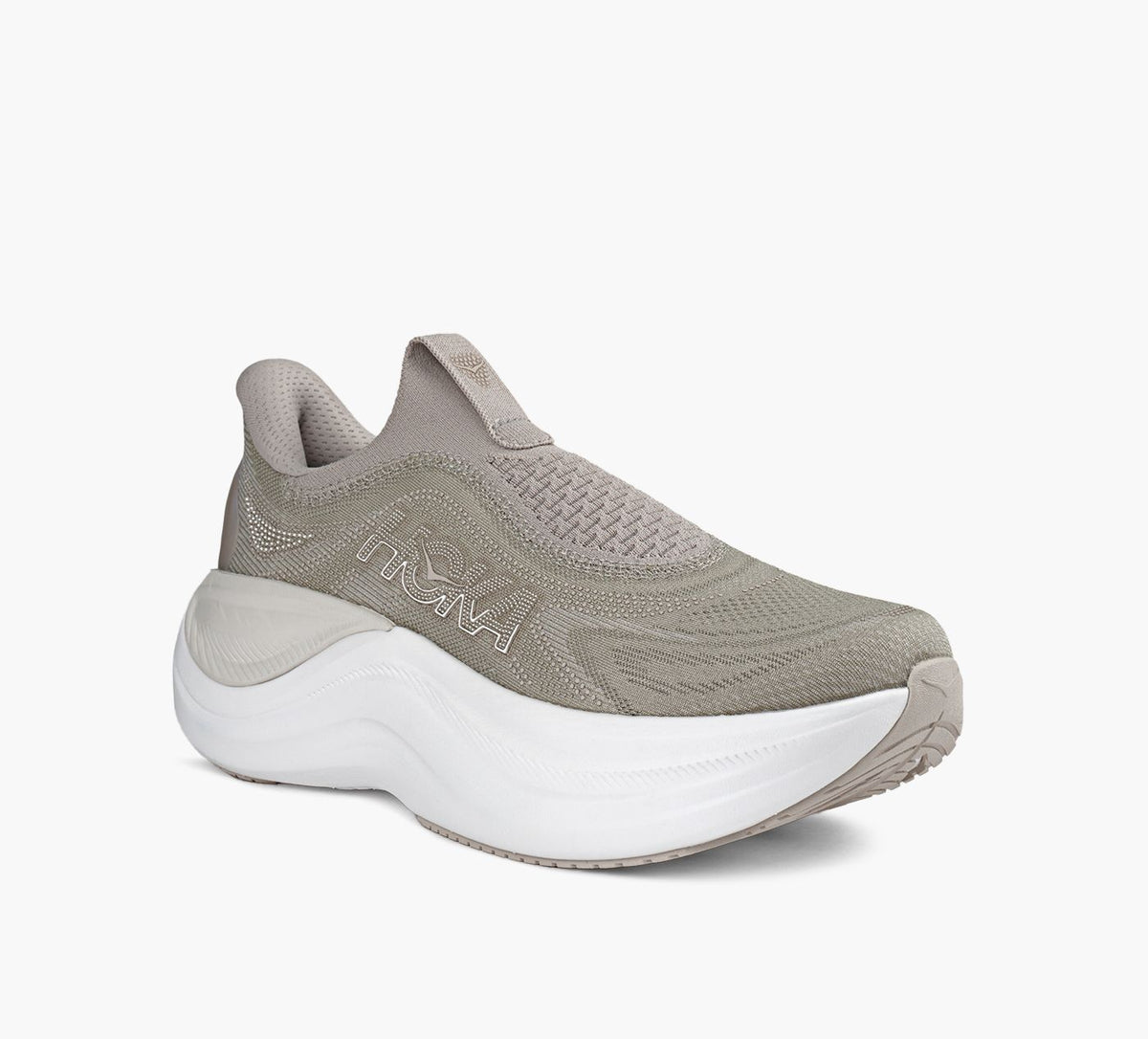 HOKA SKYWARDLACELESS in TAUPE view 2