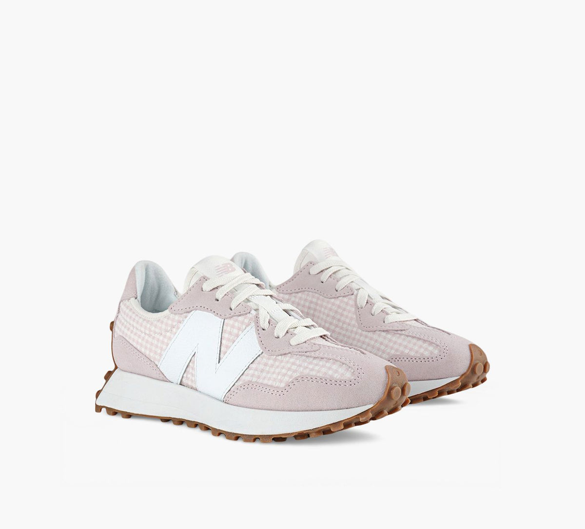 NEW BALANCE 327 in LIGHT PINK view 2