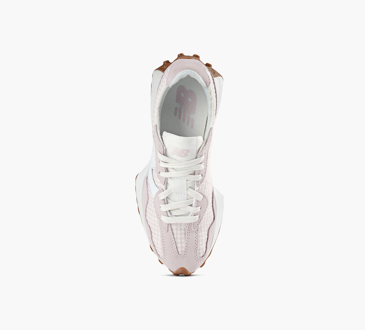 NEW BALANCE 327 in LIGHT PINK view 1c