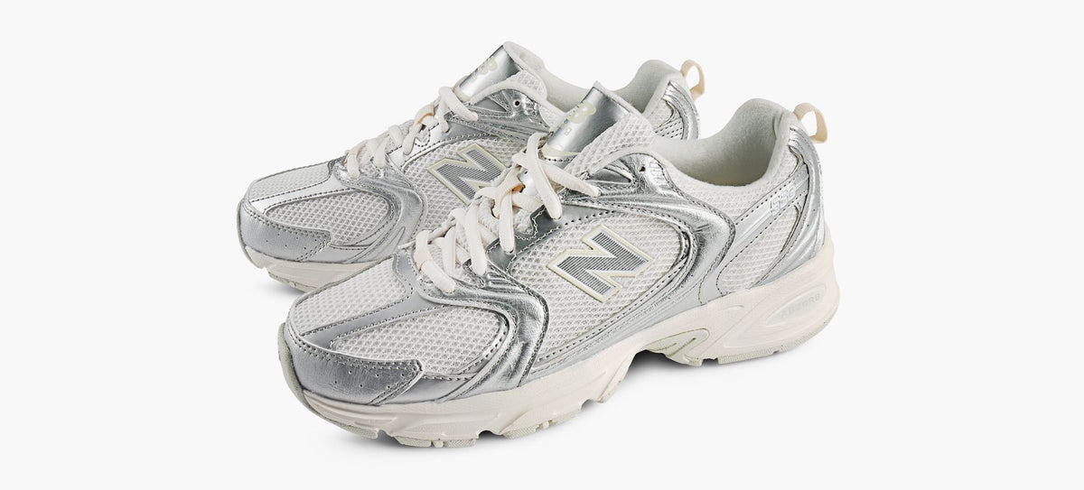NEW BALANCE 530 en ARGENT vue 4