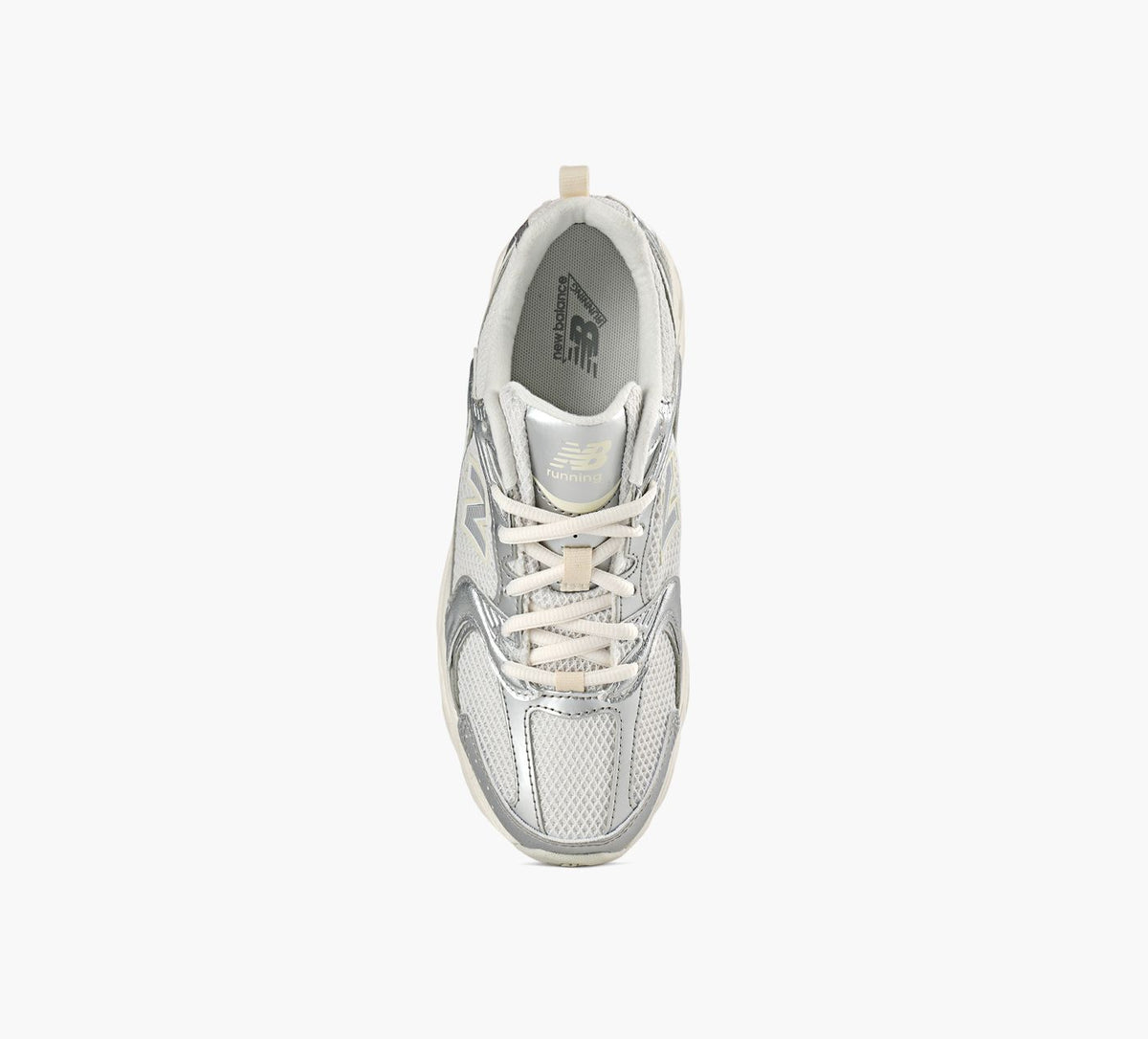 NEW BALANCE 530 en ARGENT vue 1c