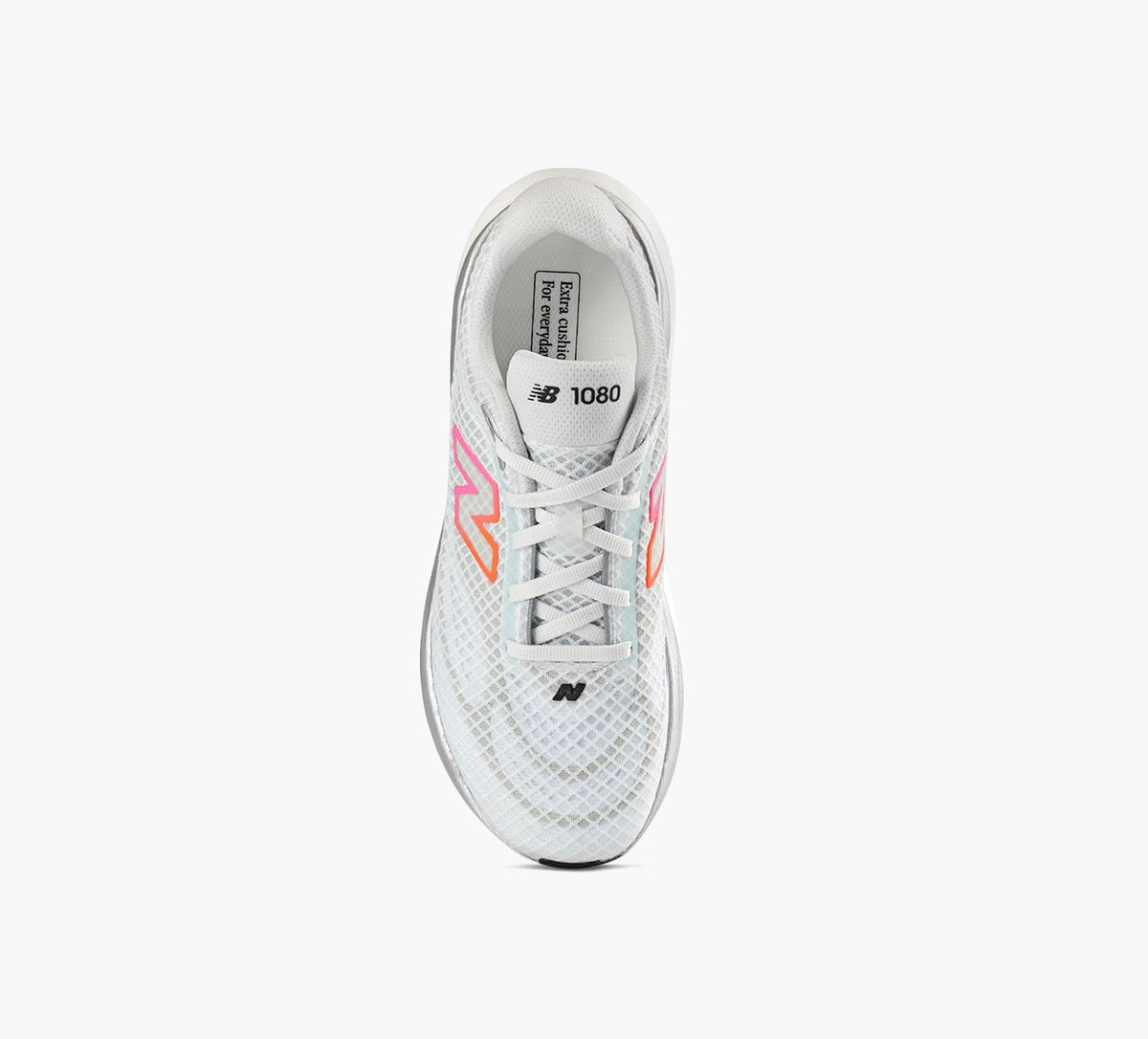 NEW BALANCE 1080V15 en BLANC vue 1c
