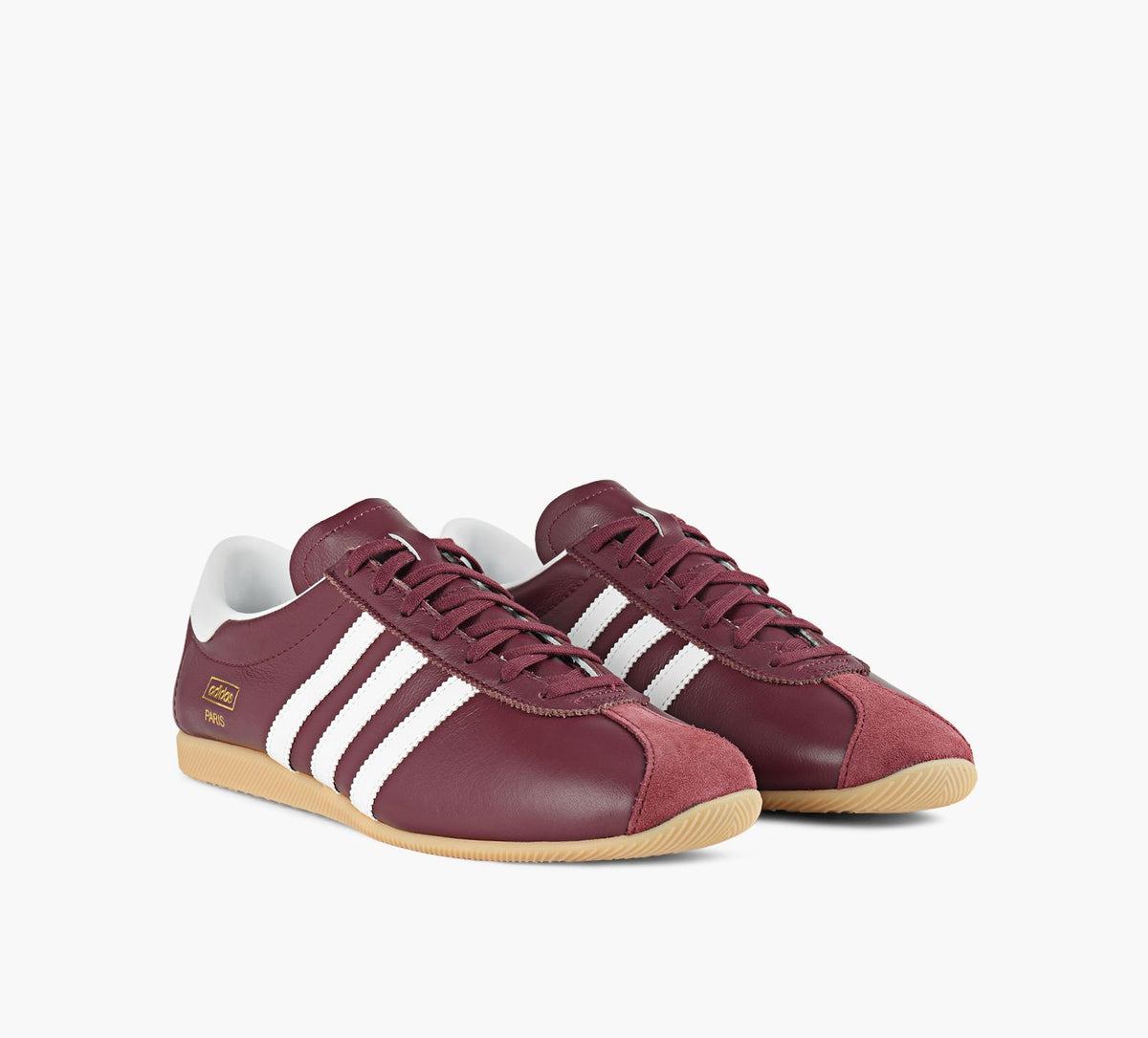 ADIDAS PARIS in BURGUNDY view 2