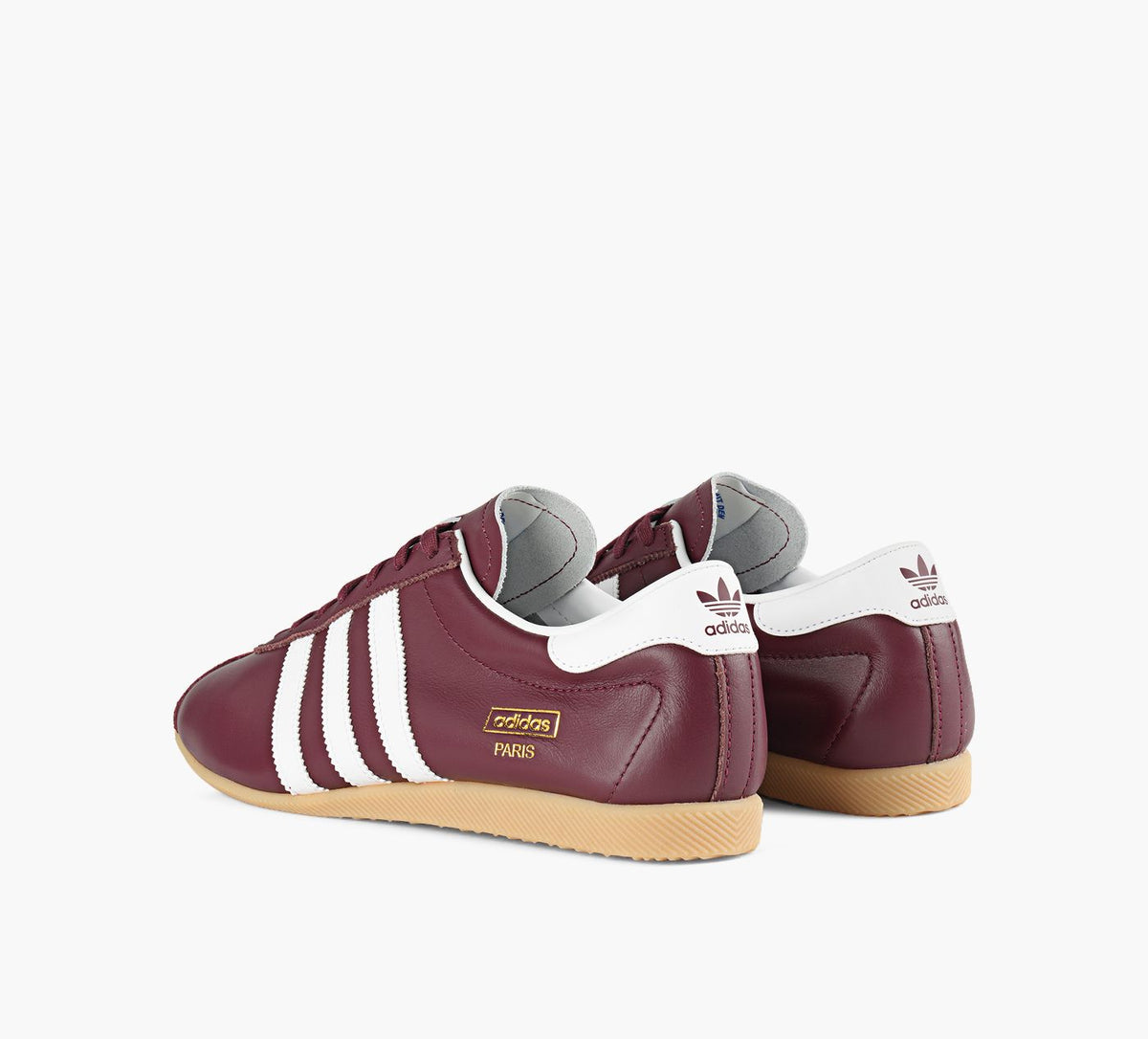 ADIDAS PARIS in BURGUNDY view 3