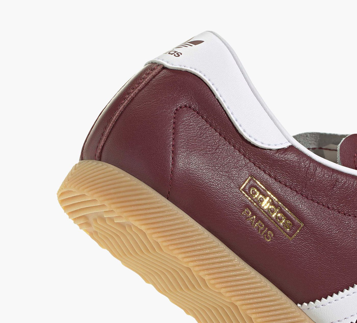 ADIDAS PARIS in BURGUNDY view 8