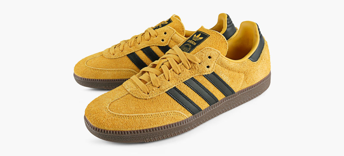 ADIDAS SAMBAOG en JAUNE vue 4