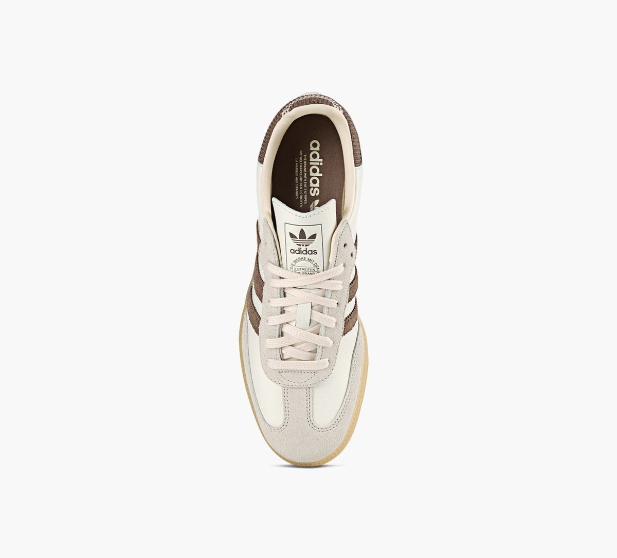 ADIDAS SAMBAOG in WHITE view 1c