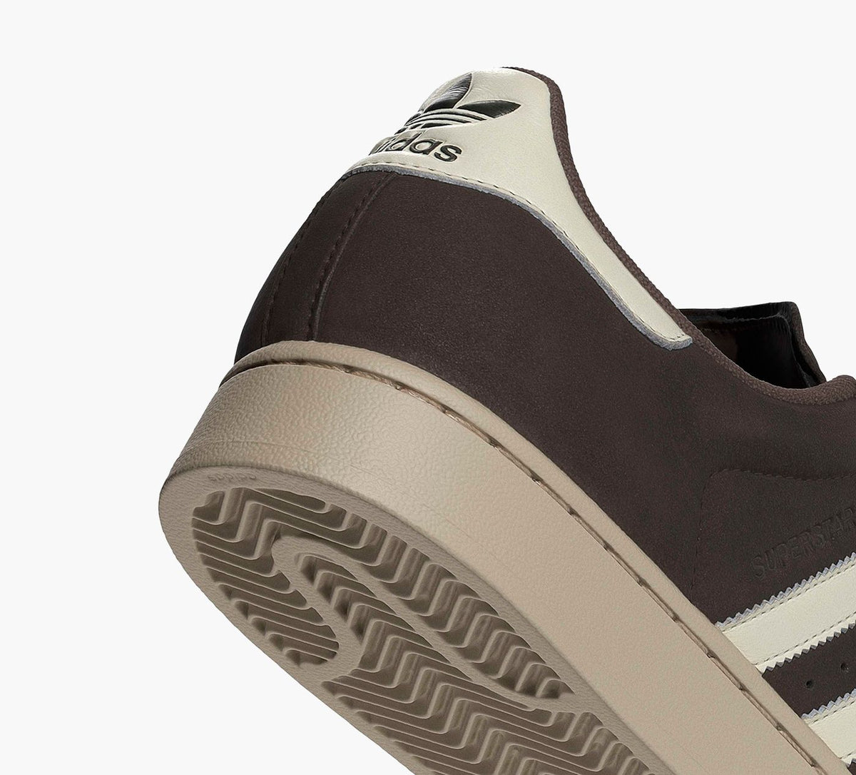 ADIDAS SUPERSTARII en BRUN vue 8