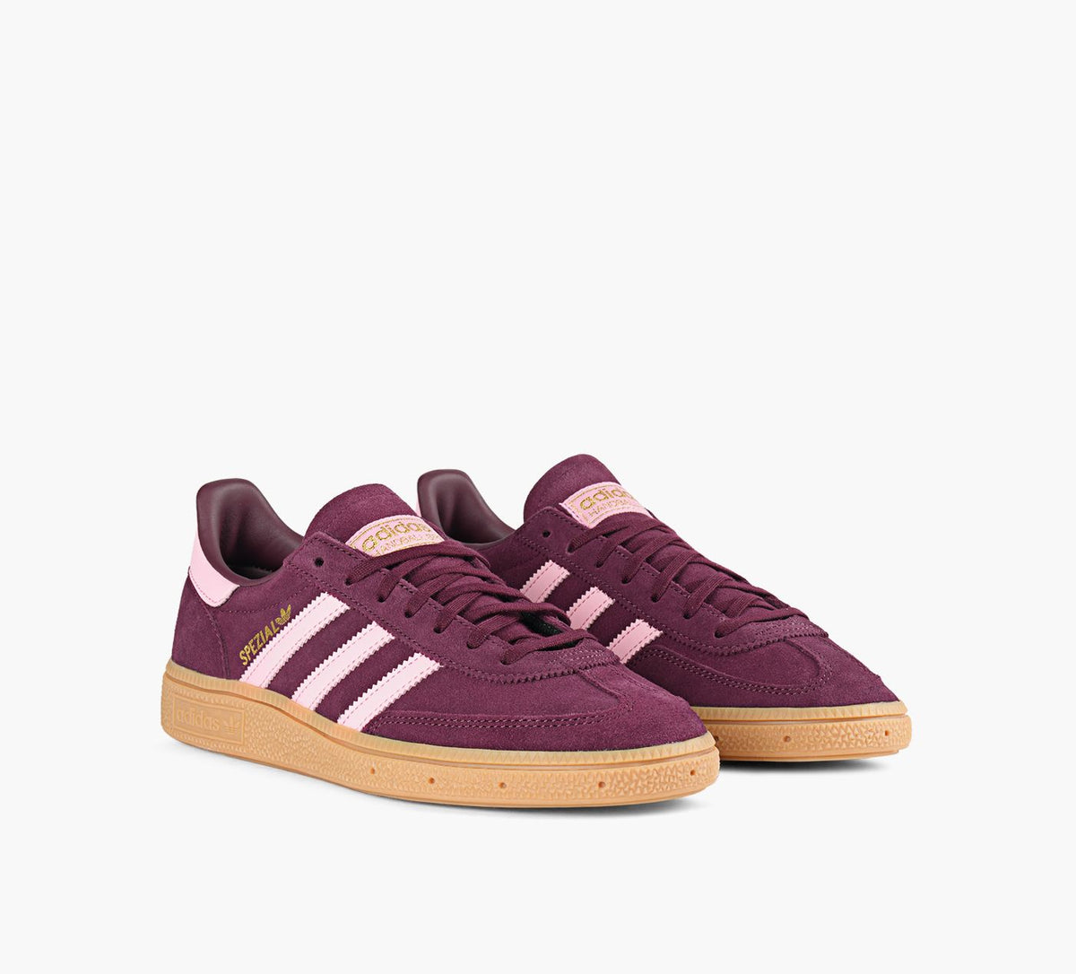 ADIDAS HANDBALLSPEZIAL in BURGUNDY view 2