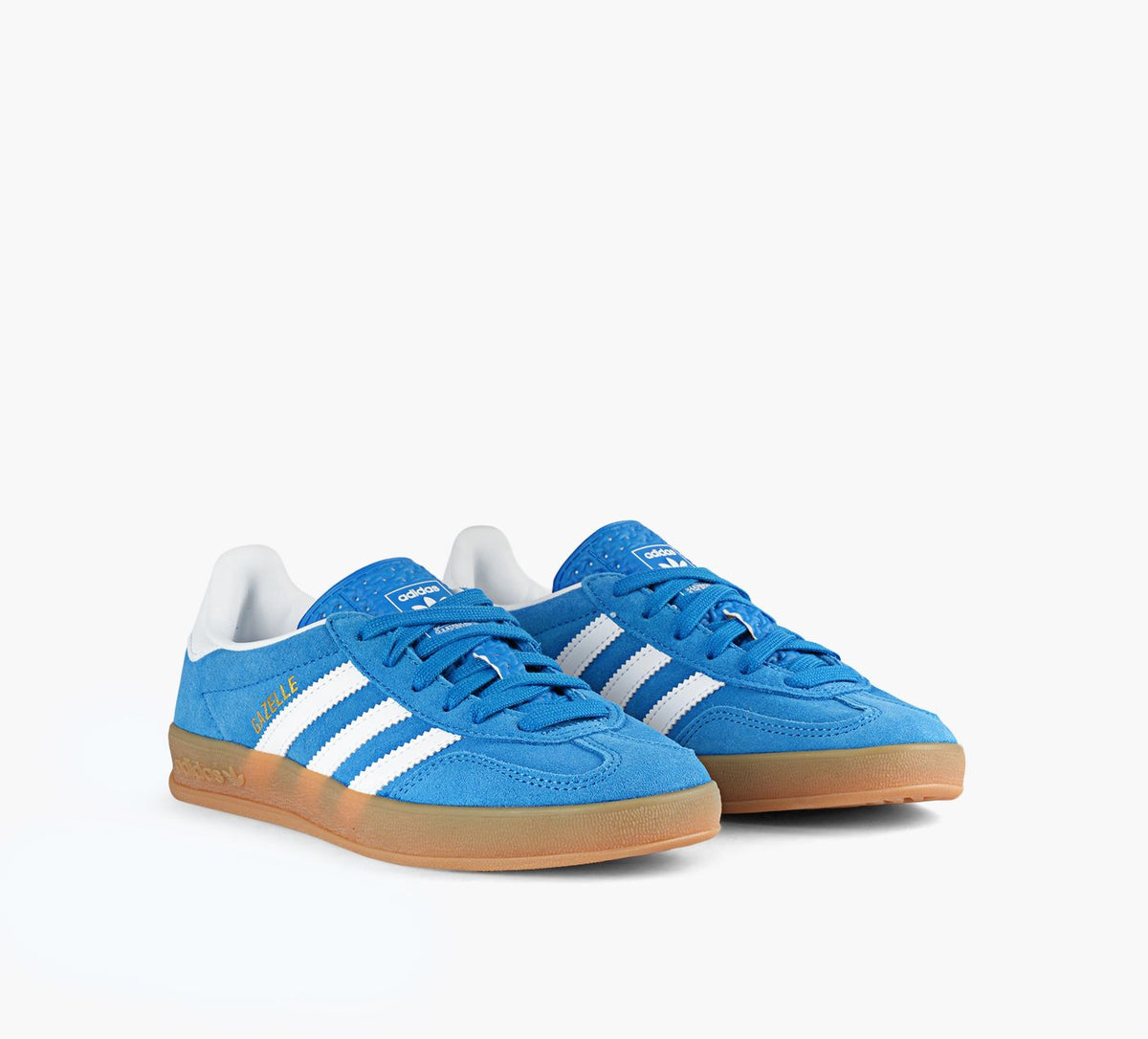 ADIDAS BASKETGAZELLEINDOOR en BLEU vue 2