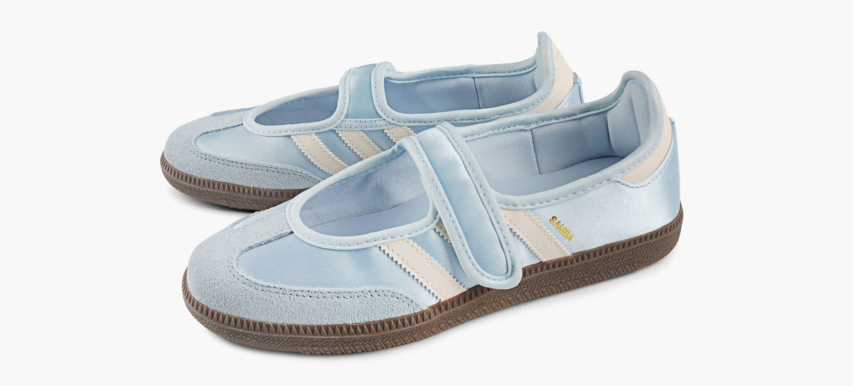 ADIDAS SAMBAJANE en BLEU vue 4