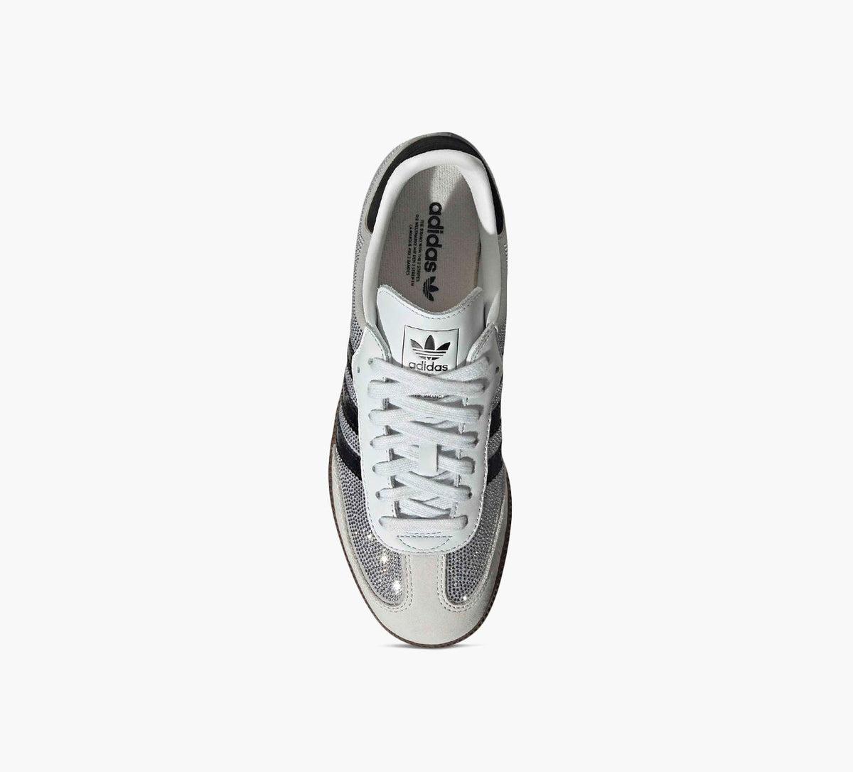 ADIDAS SAMBAOG in SILVER view 1c