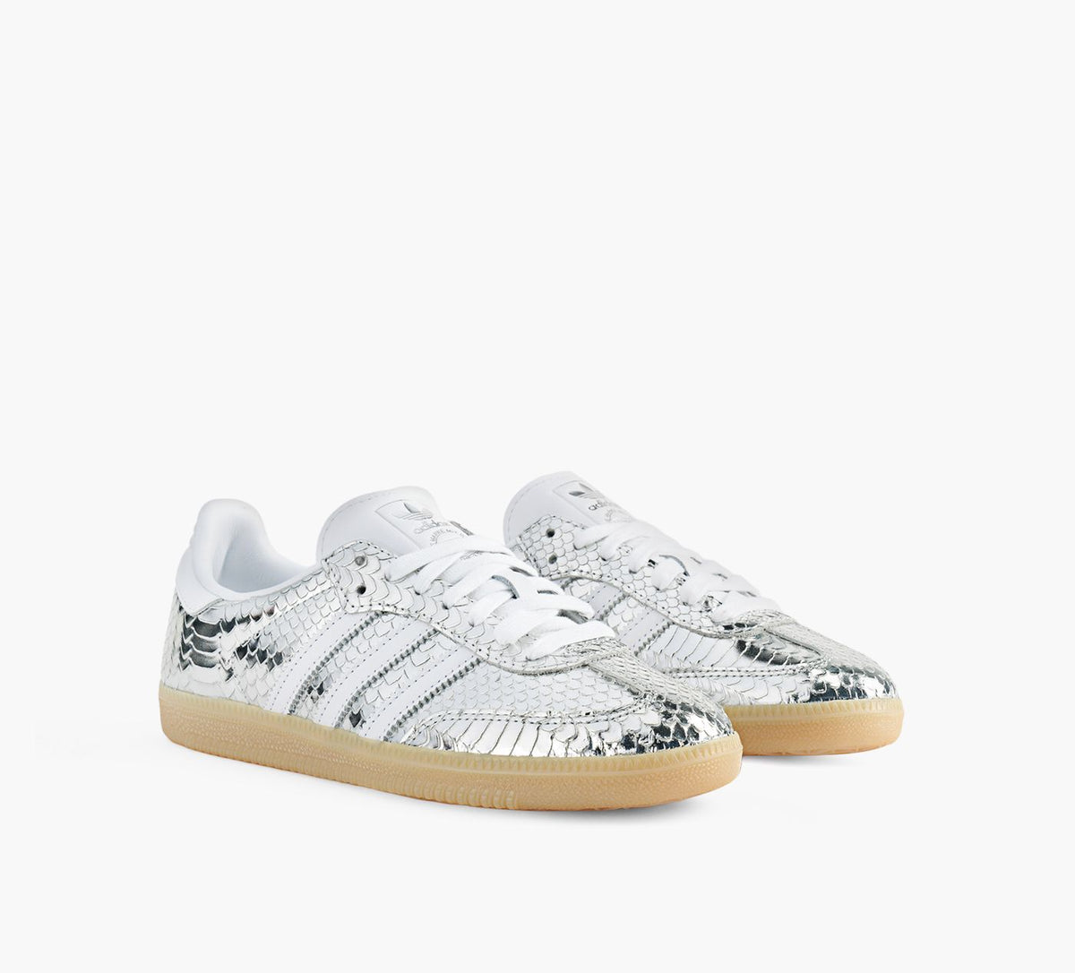 ADIDAS SAMBAOG in SILVER view 2