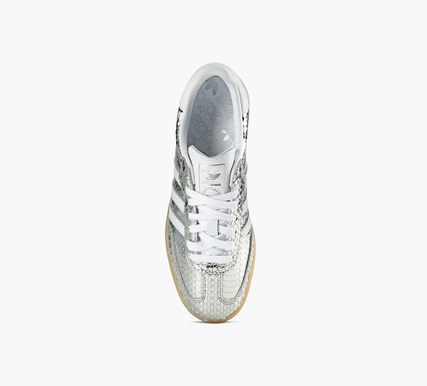ADIDAS SAMBAOG in SILVER view 1c