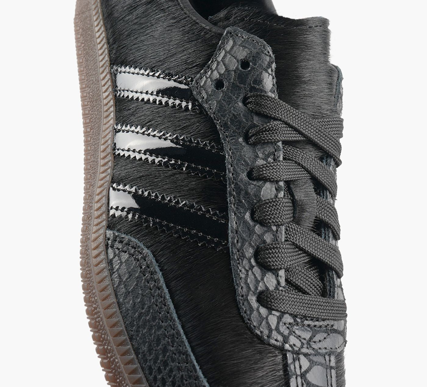 ADIDAS SAMBAOG in BLACK view 1b