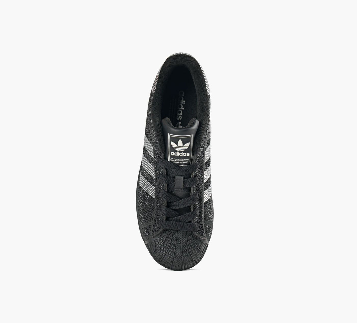 ADIDAS SUPERSTARII in BLACK view 1c