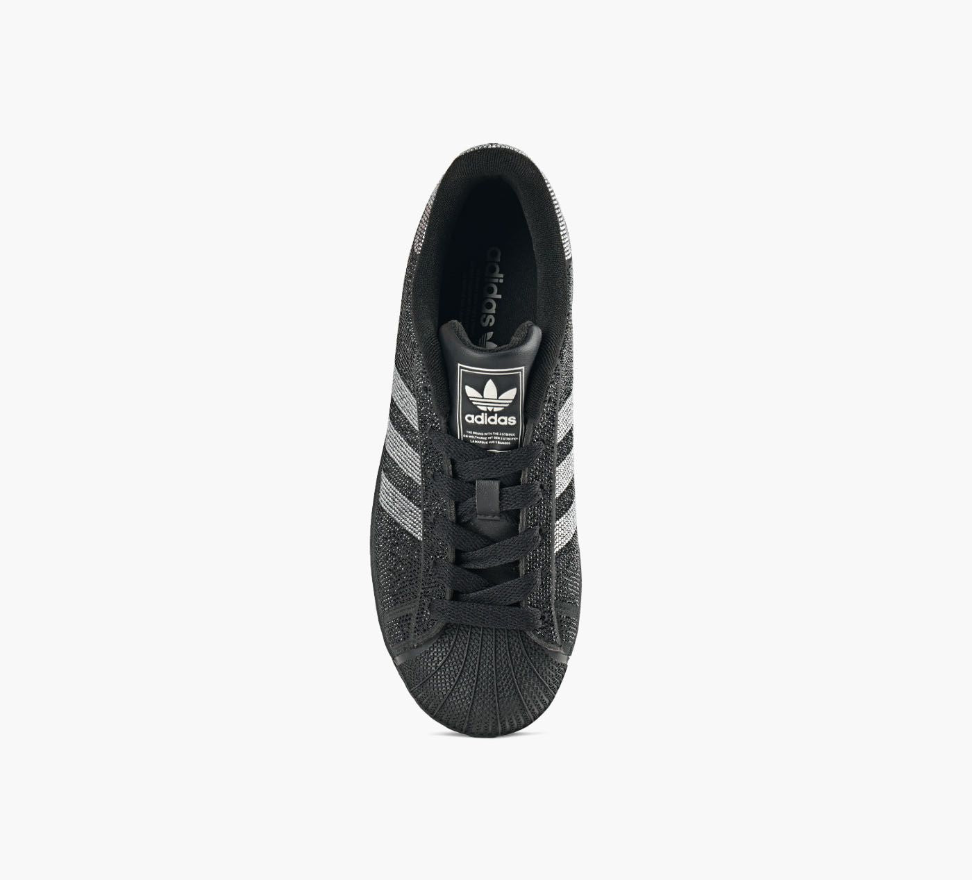 ADIDAS SUPERSTARII in BLACK view 1c