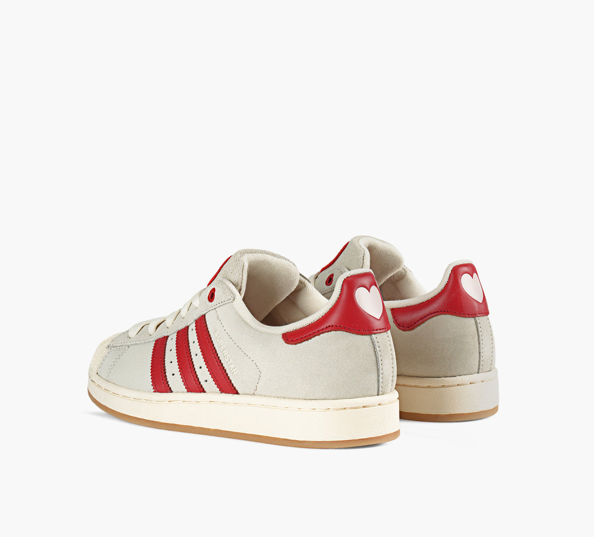 ADIDAS SUPERSTARII en BEIGE vue 3