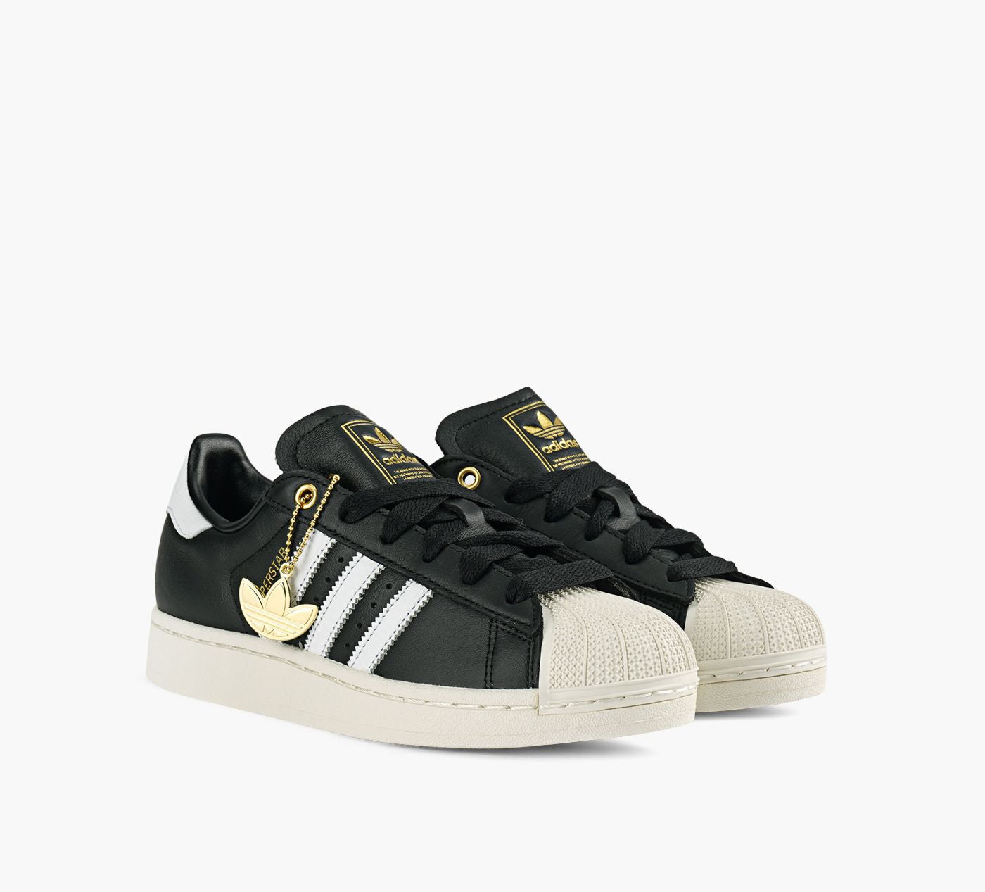 ADIDAS SUPERSTARII en NOIR vue 2