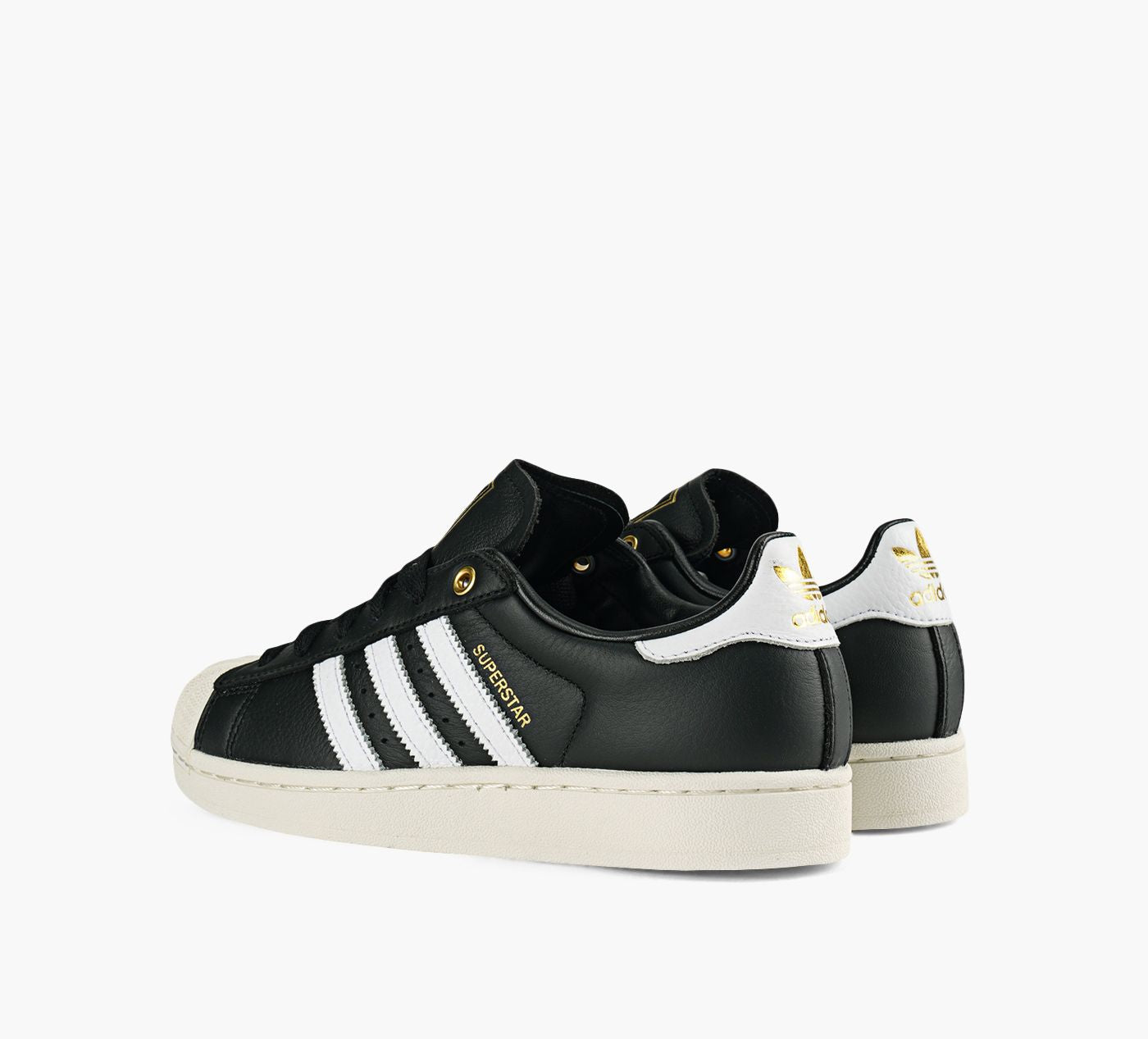 ADIDAS SUPERSTARII en NOIR vue 3