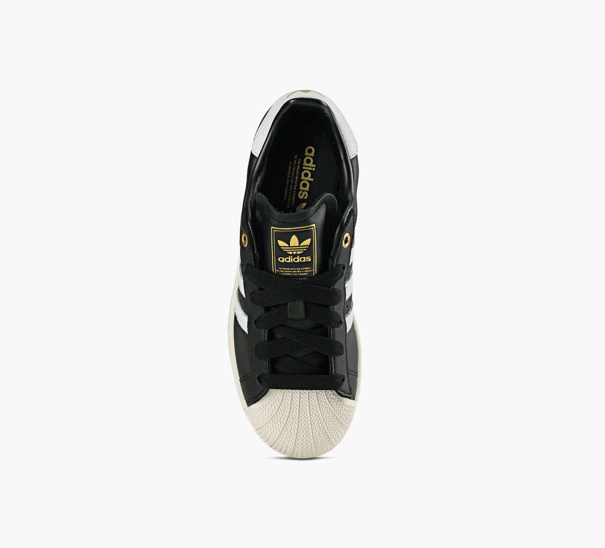ADIDAS SUPERSTARII en NOIR vue 1c