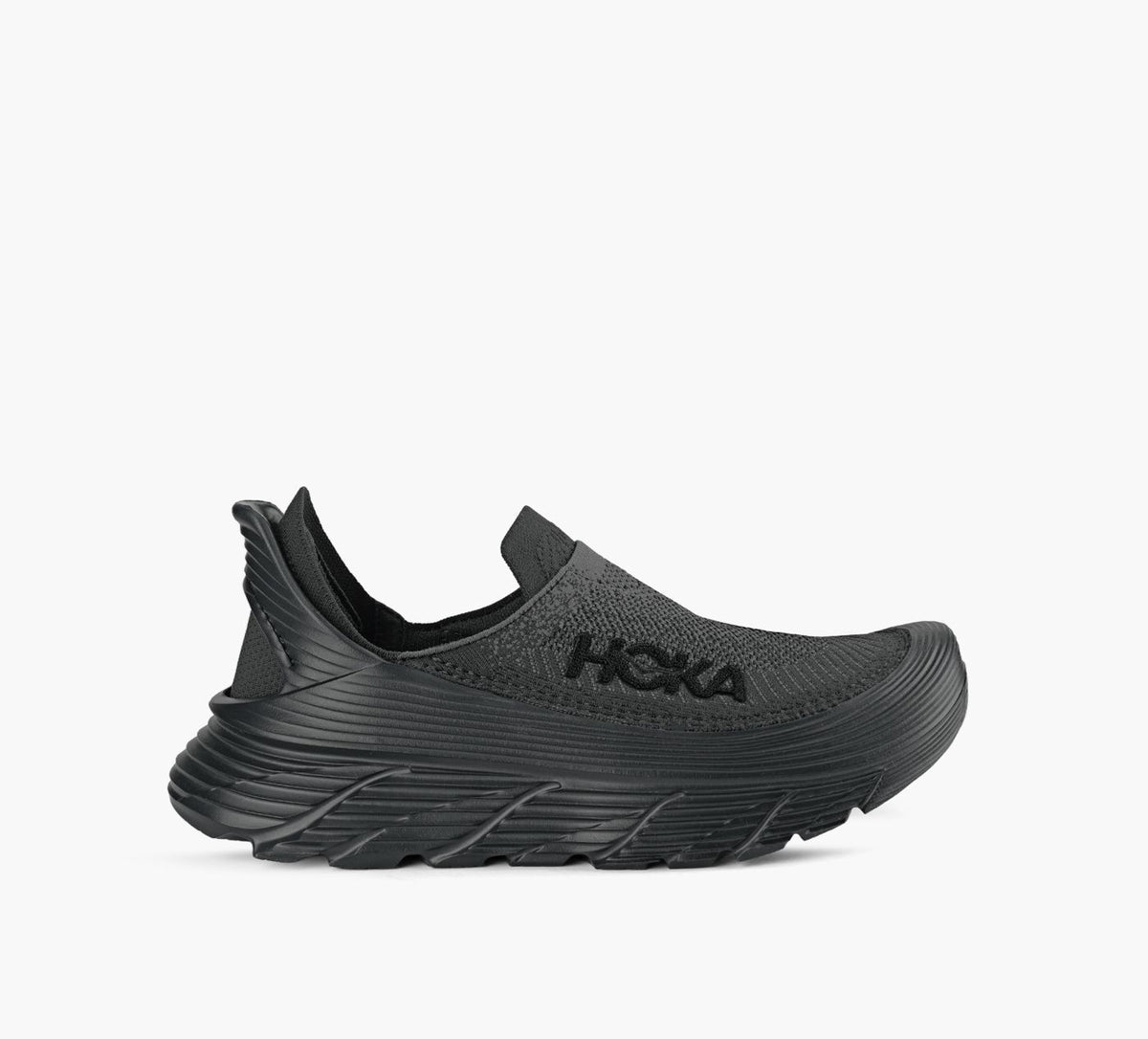 HOKA RESTORETC in BLACK